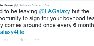 9 clubs on alert after Robbie Keane confirms return to “childhood team.”