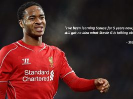 Raheem Sterling demands Liverpool move. Sterling afraid of becoming "infected" by scouse accent. Photograph: Andrew Powell/Liverpool FC via Getty Images
