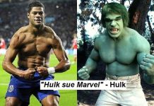 Brazilian striker HULK, suing Marvel