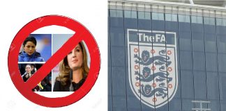 Women to be banned from football.