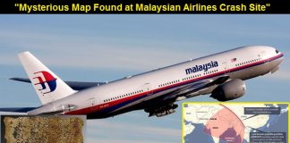 “Mysterious Map Found at Malaysian Airlines Crash Site”