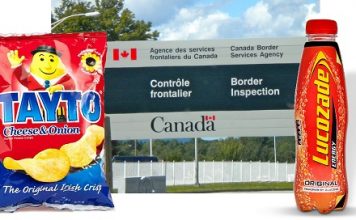 Health Canada declare Tayto and Lucozade a serious risk to public health