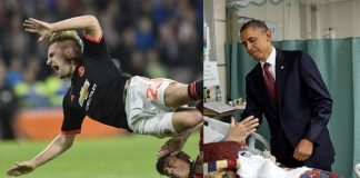 Emotional President Obama Wishes Luke Shaw a Speedy Recovery