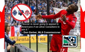 MLS deny they’re “in discussions” to remove Canadian teams from league.
