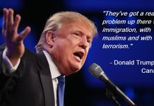 Donald Trump To Ban Canadians From Entering U.S. Donald Trump To Ban Canadians From Entering U.S.