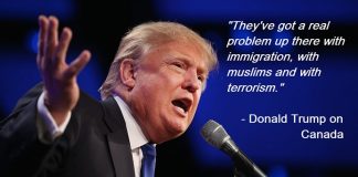 Donald Trump To Ban Canadians From Entering U.S. Donald Trump To Ban Canadians From Entering U.S.