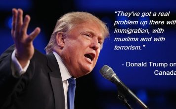 Donald Trump To Ban Canadians From Entering U.S. Donald Trump To Ban Canadians From Entering U.S.