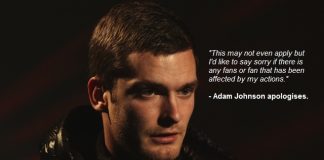 Adam Johnson releases apology video: “No one has suffered more in all this, than me.”