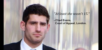 “At least she wasn’t 15,” pleads Ched Evans at appeal for rape conviction