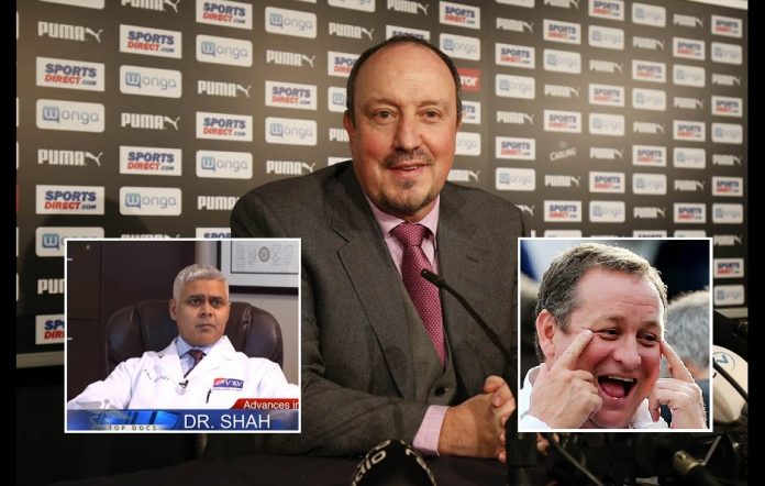 Doctors Worried For Rafa Benitez's Mental Health, As He Considers Newcastle Offer.