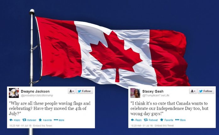 Americans Ridicule Canada For Celebrating Independence Day 3 Days Early