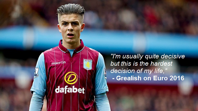 Jack Grealish Admits He Faces The Hardest Decision Of His Life Ahead Of Euro 2016