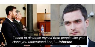 Leo Messi’s Day Goes From Bad To Worse As Adam Johnson Deletes Him Off Facebook Adam Johnson Deletes Lionel Messi From Facebook