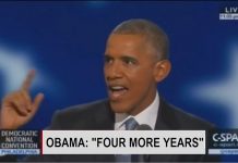 President Obama Begins DNC Speech By Chanting “4 More Years, 4 More Years” Obama DNC Speech: "4 More Years, 4 More Years...