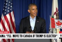 Obama Declares His Family Will Move To Canada If Trump Is Elected Obama Declares His Family Will Move To Canada If Trump Is Elected | Obama moving to Canada