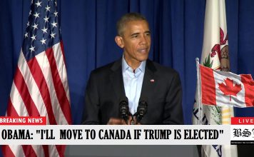 Obama Declares His Family Will Move To Canada If Trump Is Elected Obama Declares His Family Will Move To Canada If Trump Is Elected | Obama moving to Canada