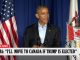 Obama Declares His Family Will Move To Canada If Trump Is Elected Obama Declares His Family Will Move To Canada If Trump Is Elected | Obama moving to Canada