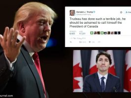 Trump Calls Justin Trudeau "Canada's Worst President Yet" | Trudeau Trump