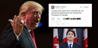 Donald Trump Calls Justin Trudeau “Canada’s Worst President Yet” Trump Calls Justin Trudeau "Canada's Worst President Yet" | Trudeau Trump