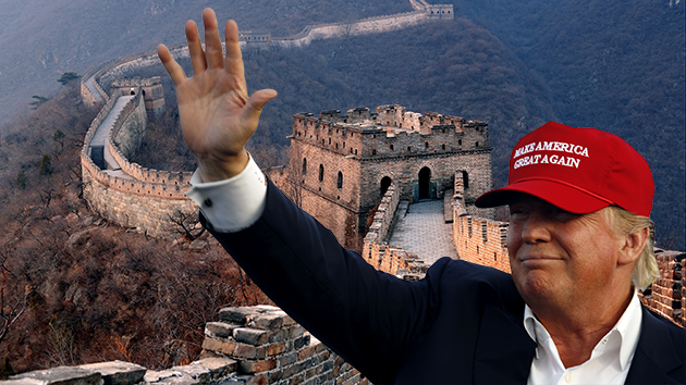Trump Great Wall Of China