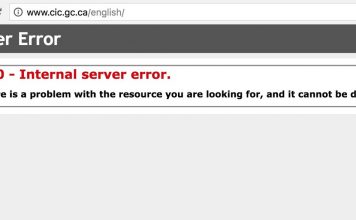Canadian Immigration Website Crashes For Some Strange Reason