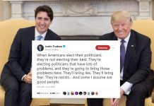 Trudeau Calls For Temporary Ban On American Politicians Entering Canada Trudeau Calls For Ban On American Politicians Entering Canada | Trudeau tweet about Trump