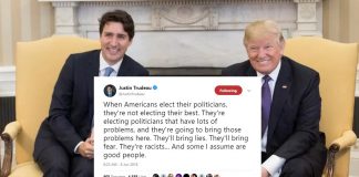 Trudeau Calls For Temporary Ban On American Politicians Entering Canada Trudeau Calls For Ban On American Politicians Entering Canada | Trudeau tweet about Trump