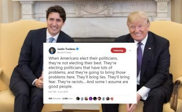Trudeau Calls For Temporary Ban On American Politicians Entering Canada Trudeau Calls For Ban On American Politicians Entering Canada | Trudeau tweet about Trump