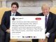 Trudeau Calls For Temporary Ban On American Politicians Entering Canada Trudeau Calls For Ban On American Politicians Entering Canada | Trudeau tweet about Trump