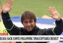 BREAKING: Antonio Conte Sacked By Chelsea After Failing To Win A Single Game In 2017 Antonio Conte Sacked By Chelsea Following "Unacceptable Result'