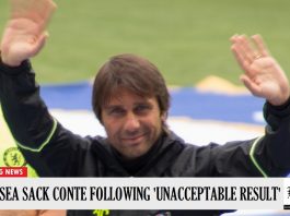 Antonio Conte Sacked By Chelsea Following "Unacceptable Result'