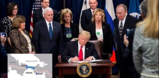 Trump Reveals Plans To Build Bridge With Russia; Insists Putin Will Pay Later Trump Signs Order To Build Bridge With Russia, Putin To Pay Later