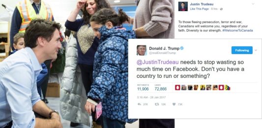 Trump Tweets Trudeau To Stop Wasting So Much Time On Facebook
