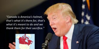 Trump Expresses Willingness To ‘Sacrifice Canada’ In Potential War With North Korea Trump Willing To 'Sacrifice Canada' In Potential War With North Korea