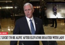 Mike Pence Hospitalized After Becoming Trapped In Elevator With Woman Mike Pence Hospitalized After Becoming Trapped In Elevator With Female | Mike Pence elevator