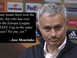 Mourinho: 'Europa League/EFL Double Would Be Greatest Achievement In Man Utd History'