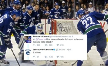 Vancouver Canucks Promise To Appoint Fan As Head Coach If He Gets 8 Million Retweets