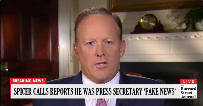 Sean Spicer Vehemently Denies Ever Being Press Secretary