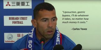 Carlos Tevez Vows To Get Back In Shape ‘No Matter How Much It Costs’ Carlos Tevez Vows To Get Back In Shape 'No Matter How Much It Costs'