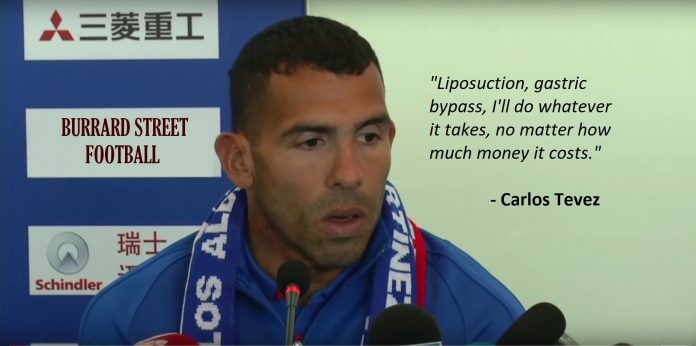 Carlos Tevez Vows To Get Back In Shape 'No Matter How Much It Costs'