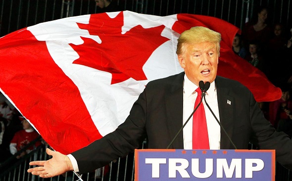 Trump Demands Canadian Border Wall After Learning Mexico Not Only Country Adjacent To U.S.