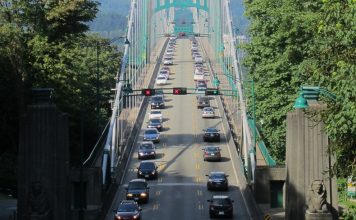 Middle Lane Of Lions Gate Bridge Closing To Make Way For New Bike Lane