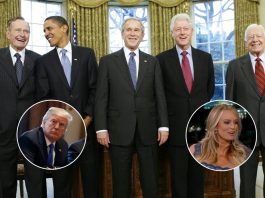 Trump Asks Former Presidents What They Did When They Were Sued By A Pornstar | Trump Former Presidents