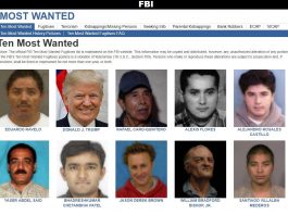 Image Of Trump Briefly Appears On FBI Most Wanted List | Trump FBI Most Wanted