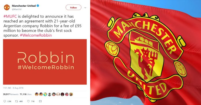 Man Utd Close To Announcing Record Breaking Deal For New Sock Sponsorship