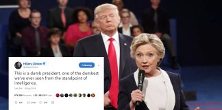 Hillary: ‘President Trump One Of The Dumbest We’ve Ever Seen From The Standpoint Of Intelligence’ Hillary calls Trump one of the dumbest presidents ever