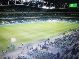 Tragic Scenes At Ireland v Northern Ireland Game As 16 Supporters Die Of Boredom
