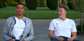 ‘And I’m Phil Jones’ Whispers Phil Jones To Empty Spot Where Chris Smalling Used To Be