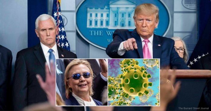 Trump Declares Hillary Clinton Is Coronavirus Patient Zero