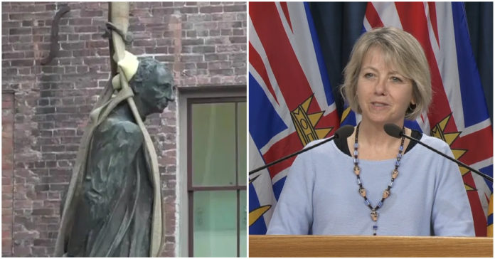 Proposal To Replace All Offensive Statues In BC With Statues Of Bonnie Henry Unanimously Approved
